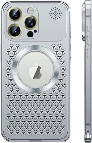 Mag Safe�Ή� �P�[�X�݊���for iPhone 16 Pro Max/16Pro/16 �P�[�X �����g�ѓd�b�P�[�X���y�ʃ��^���X���[�N�~�j�}���X�g����f�U�C���A���}�e���s�[�P�[�X�A�t���J�����v���e�N�V�����t���������b�V�� �ʋC���P�[�X (iphon
