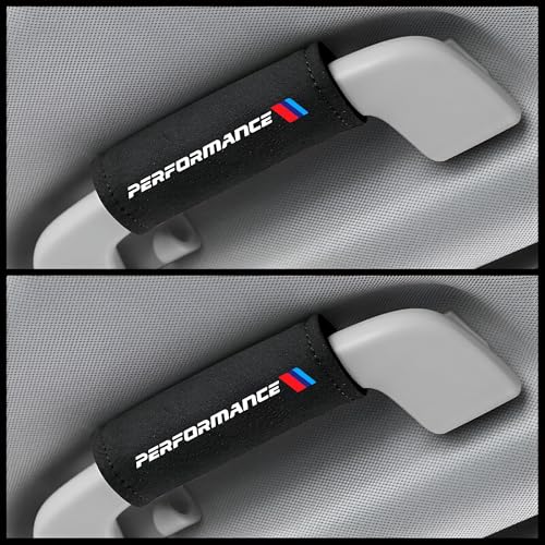 Image of Black Car Handle Roof Cover Grab Handle Roof Cover for car Luggage Compartment Lightweight Pack of 2