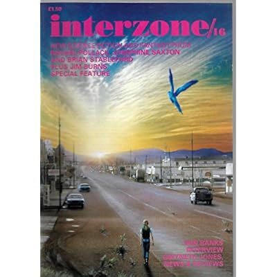 INTERZONE. No. 16. Summer 1986. Iain Banks Interview. Science Fiction and Fantasy Magazine