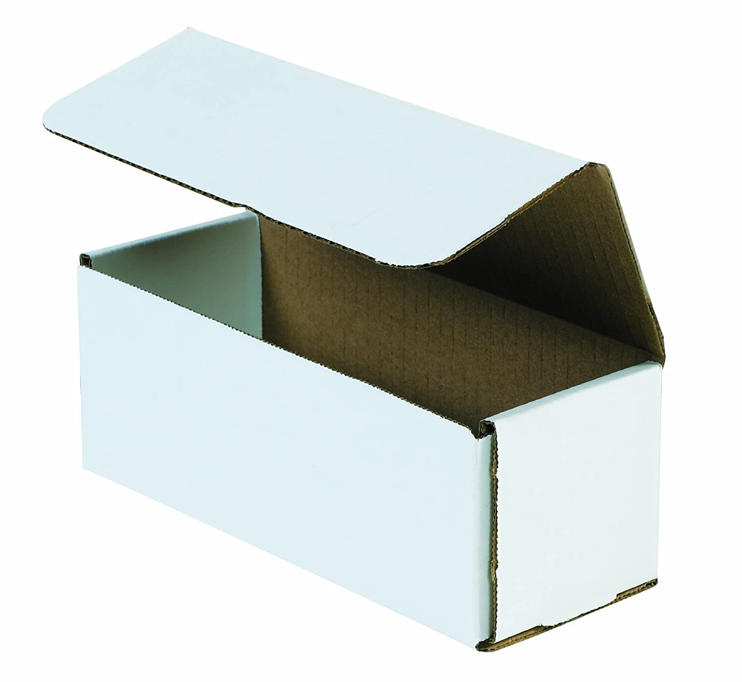 12x4x4 White Corrugated Mailers 50 Pack Shipping Mailing Boxes M1244