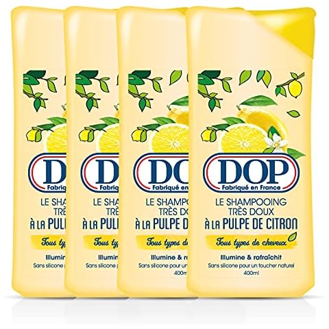 Dop Champú con Pulpa de Limón 400ml - Lote de 4 Cover