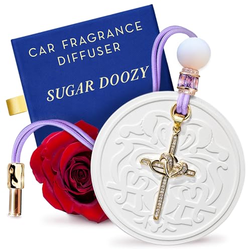 Luxury Car Air Freshener with Rose Scent