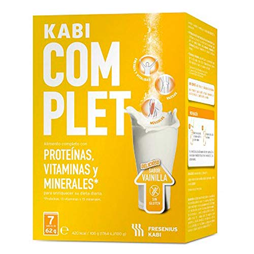 Kabi Complet 7 Sobres 62 G Vainilla