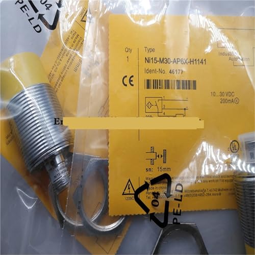 Sensor BI10-M30-AP6X-H1141 de proximidad inductivo M30 cilíndrico con conector M12 5