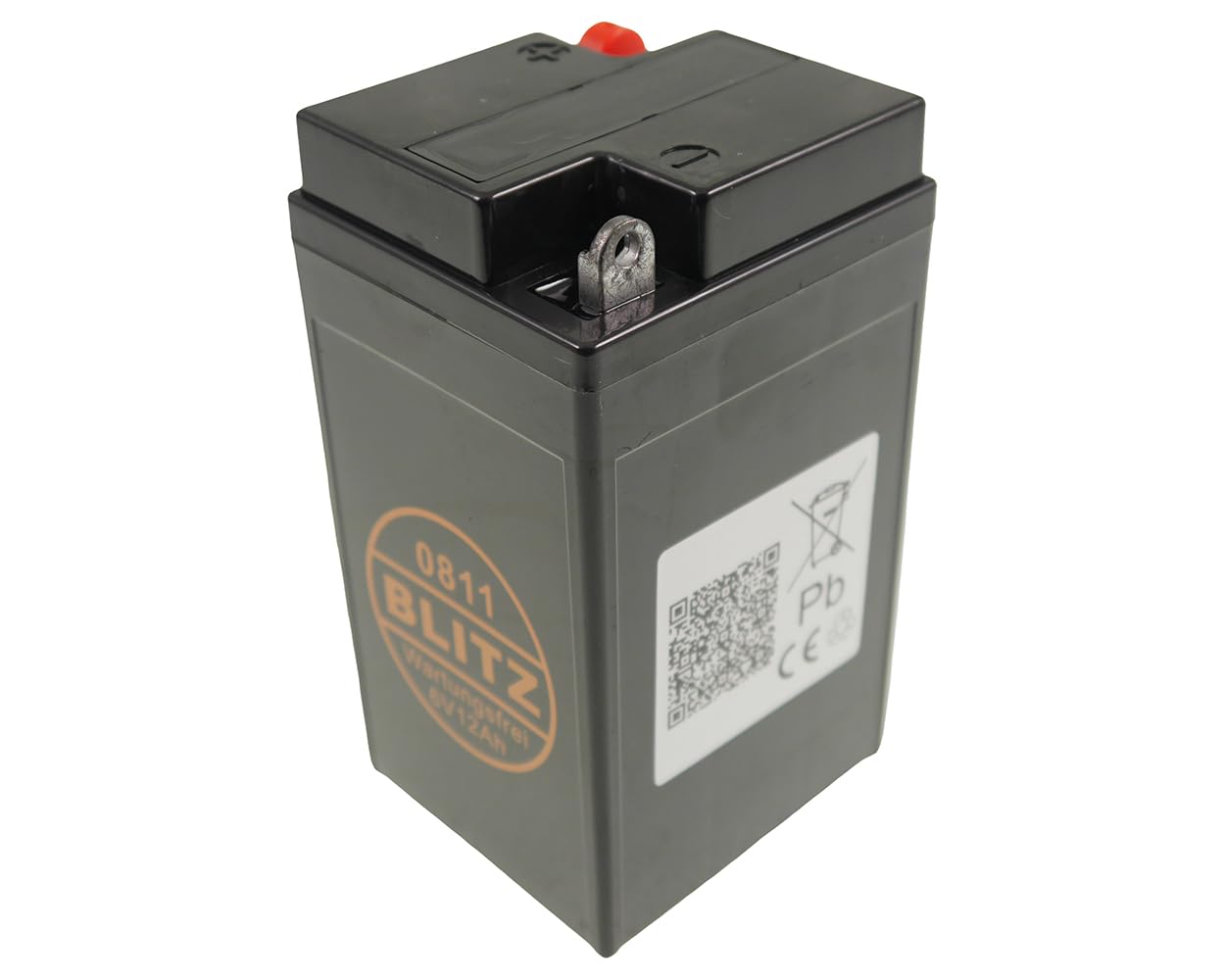 Batterie 6V - 12Ah - Vliesbatterie 0811, mit Deckel passend für BMW R25, R35