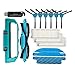 Hauptbürste Seitenbürstenschutz, HEPA-Filter, Wischmopp-Pads, Tuch, Ersatz-Kits für Cecotec Conga 3290 3490 Staubsauger Ersatzteile