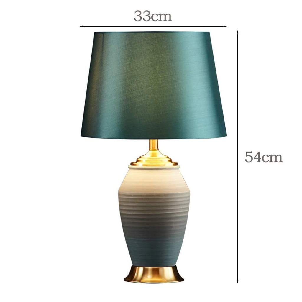 Ceramiczne lampy stołowe Lampa Lampka nocna do sypialni Salon Retro Lampy domowe Oświetlenie wewnętrzne Lampa stołowa