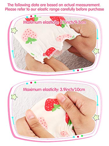 Syhood 20 Pairs Newborn Baby No Scratch Mittens Boy Girl Infant Toddler Unisex Elastic Cotton Wrist Gloves Set for 0-6 Months3
