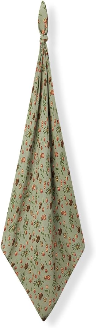 Milkbarn Baby Swaddle Blanket - Soft & Gentle 100% Rayon from Bamboo - Nursery Swaddling Blankets for Boys and Girls, Whale