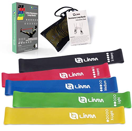 Limm Resistance Bands Exercise Loops And Limm Booty Resistance Hip Bands #TOP1