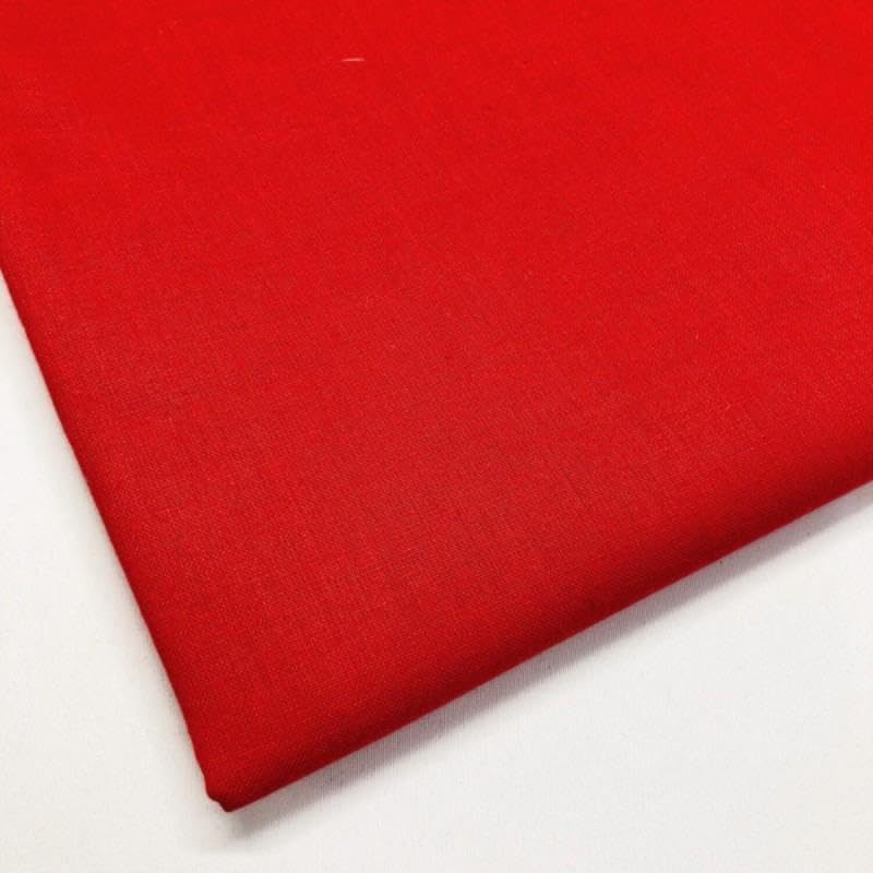 100% Cotton Plain Fabric, 60 Inch Wide 150cm Wide 150GSM Material, for Sewing Quilting, Curtain Linings, Dressmaking