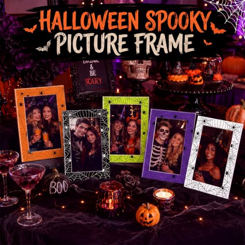 Image of AmazingSpark 50 Pack Beach Picture Frames 4x6, Tropical Photo Cards