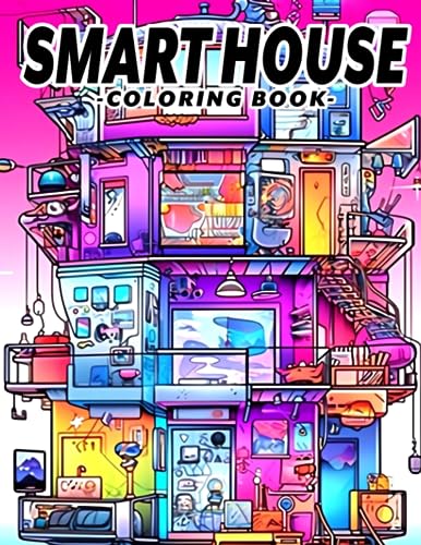 Smart House Coloring Book: An Innovative Coloring Adventure for Kids Aged 10-14 image 2