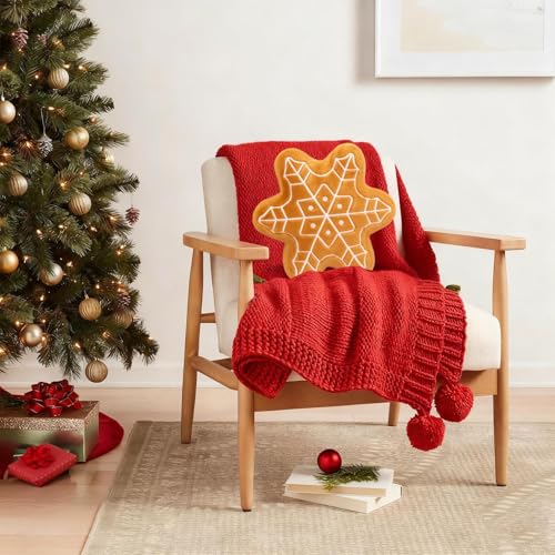 Almohadones de sofá de peluche perfectos para regalar en Navidad y decorar el apartamento 4