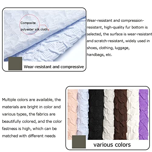 Similicuir résistant 138 cm, tissu d'ameublement violet imperméable - 6