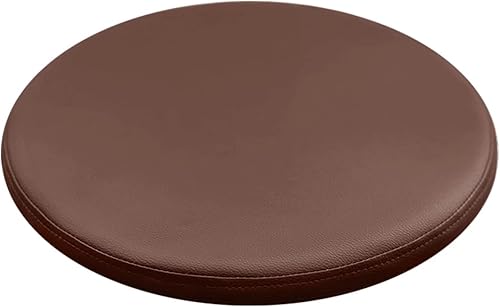 Bistro - Cojines de asiento de exterior para sillas pequeñas redondas de patio, cojines de silla redondos de 14 pulgadas, funda de cojín de espuma