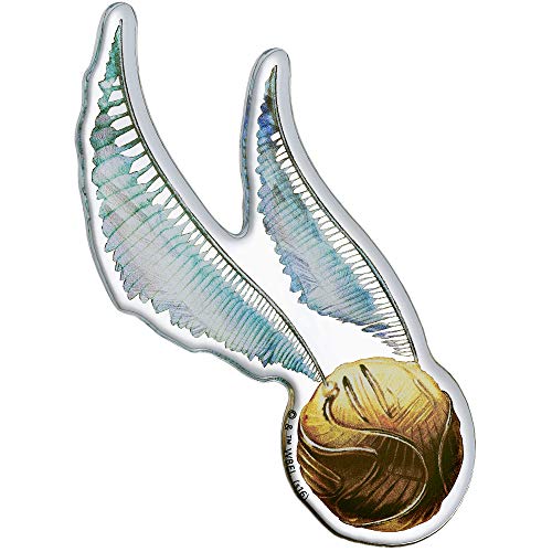 Image of Fan Emblems Harry Potter Domed Chrome Car Decal - Quidditch Golden Snitch Symbol