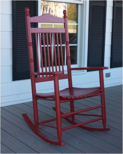 Amazon.com: Jumbo Rocking Chair Finish: Sienna Red : Patio, Lawn & Garden