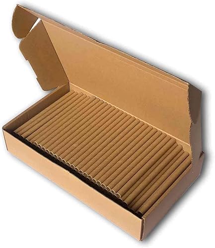 Miniatura 4 de AukBeeFun Mason Bee House - Tubos de cartón, paquete de 120 tubos de papel de anidación de abejas Mason para apicultores al aire libre, insertos de