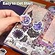 Funto Scrapbooking-Set (185 Teile), Mittelalter Kapitel - Neruda Liebe, Perfekt für Bullet Scrapbooking Materialien, Planner DIY Handwerk Collage