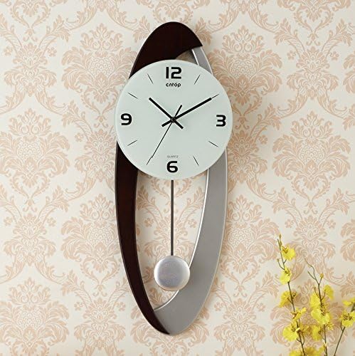 10 inches Living Room Modern Minimalist Fashion European Creative Arts Pendulum Clock Mute Clock