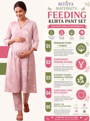 Image of RITIJYA Cotton Cord Set for Women