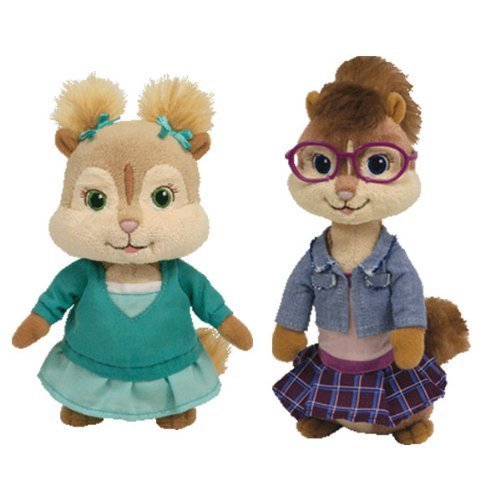 TY Alvin and the Chipmunks - Eleanor and Jeanette [Toy] by BabyCentre by BabyCentre
