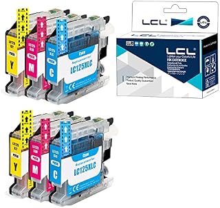 LCL Compatible LC125 LC125XL LC125XLC LC125XLM LC125XLY (6-Pack 2Cyan 2Magenta 2Yellow) Ink Cartridge Compatible for Brother J6920DW MFC-J6520DW J6720DW