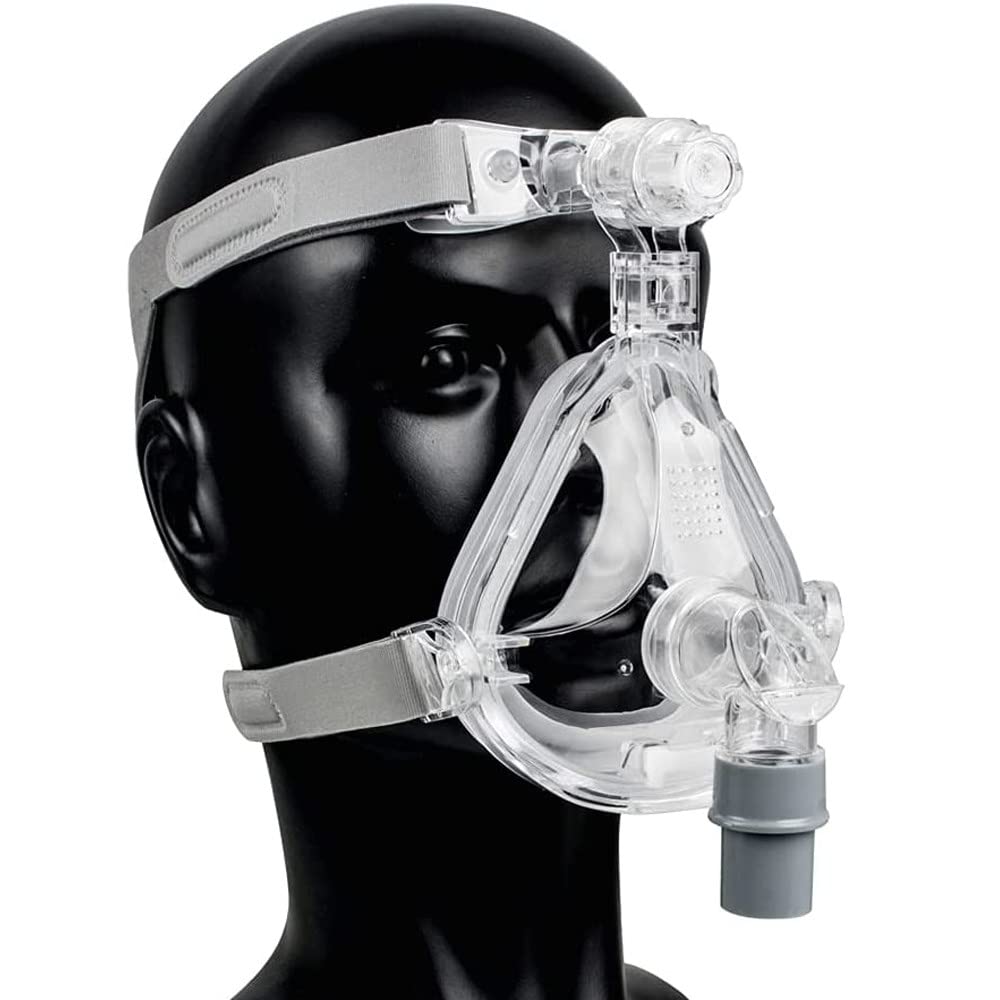 Ryanong birdmagpie Full Cover Kit with Free Adjustable Strap, CPAP mask Respirator mask BMC face mask Nasal mask,L
