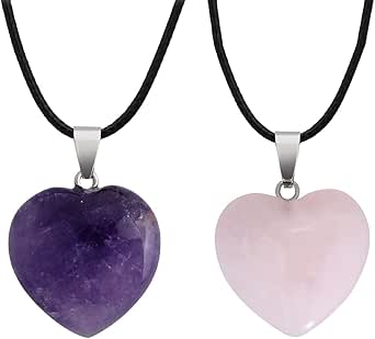 Pietra Naturale Intagliata A Cuore - Gioielli - Ciondoli - Di Negoz... | Su - Foto 13