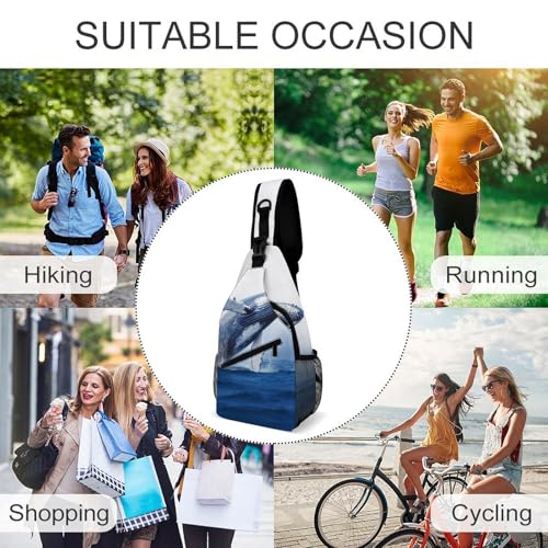 Mochila tipo bandolera para trekking y uso casual miniatura 6