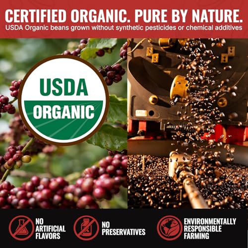 Aldo’s Orient Espresso – Organic Handcrafted Coffee Beans, Signature Dark Roast Espresso Blend, Small-Batch Artisan Roasted, Bold Smooth Low-Acid Coffee (16 oz) (Medium Coarse Ground) — view 6