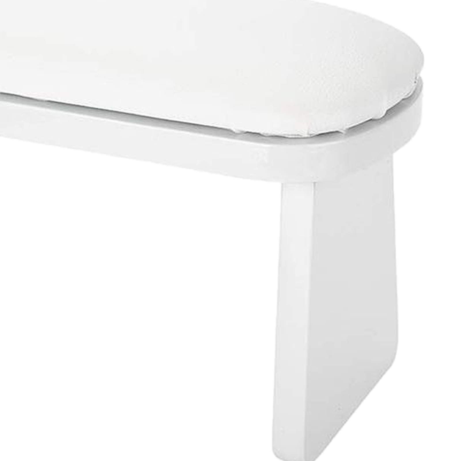 Maniküre Handkissen – Weiche Auflage Für Hände (30x15x15 Cm), Weiß – Für Nagelstudio & Heimgebrauch, Reduziert Handermüdung