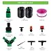 Gafild Riego Conjuntos Kit, 30M de Riego Sistema DIY por Goteo Automatico...