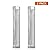 2 Pack Smoker 12 Inch Stainless Steel Tube BBQ Smoker Tube, Potable Hot or Cold Smoking for Smoking Beef, Chicken and Fish, 5 Hours of Billowing Smoke, Free Tube Brush and hook