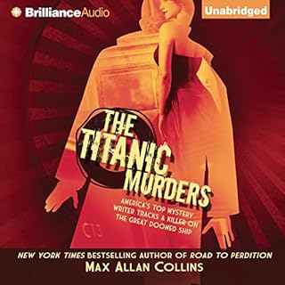 The Titanic Murders Audiolibro Por Max Allan Collins arte de portada
