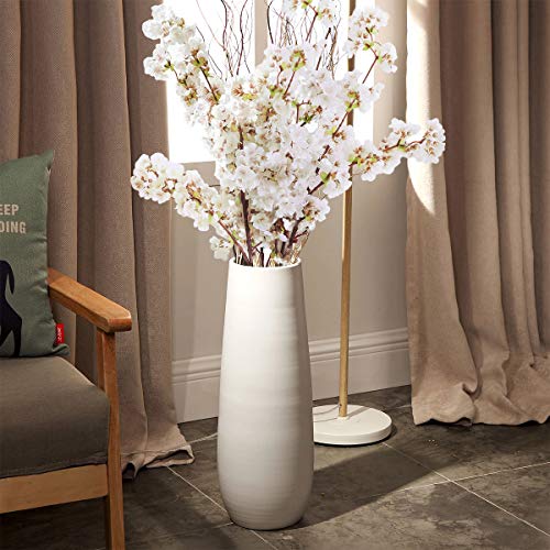 Sunm Boutique Silk Cherry Blossom Branches, Artificial Cherry Blossom Tree Stems Faux Cherry Flowers Vase Arrangements For Wedding Home Decor, Set Of 3 #TOP2