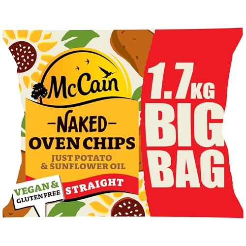 McCain Naked Oven Chips Straight Cut 1.7kg