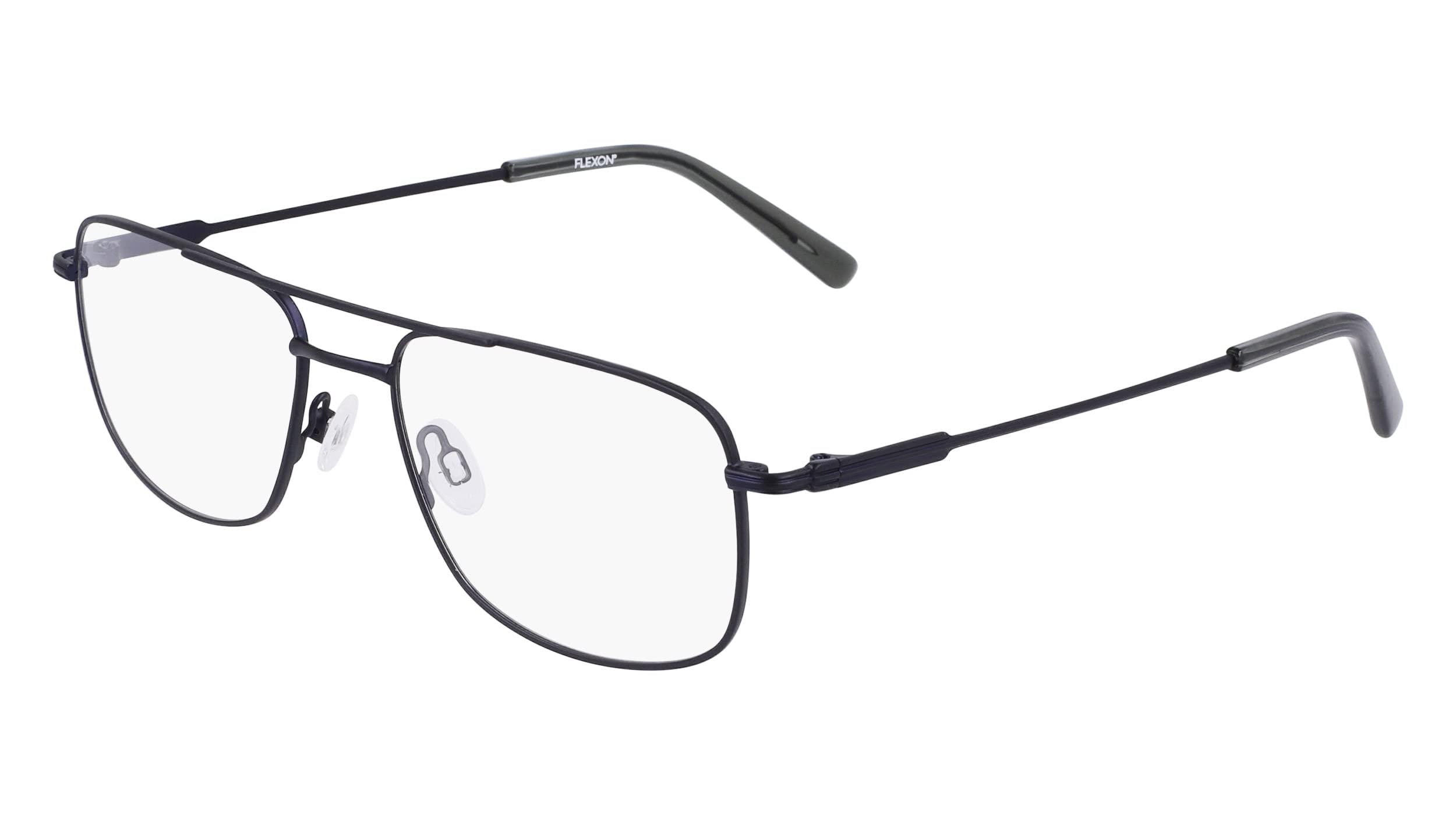 New FLEXON H6062 412 Matte Navy Flexible Titanium Eyeglasses  display picture 1