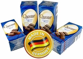 Choceur Creamy Milk Chocolate Bars - 20 x 1.4 oz (40g) Bars by Choceur