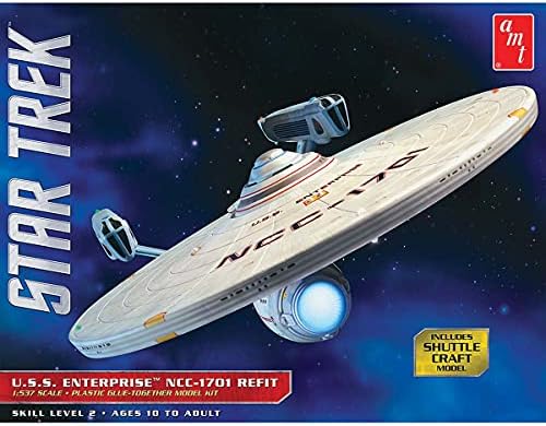 AMT Star Trek U.S.S. Enterprise Refit 1:537 Scale Model Kit