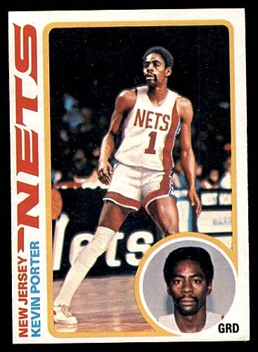 1978 Topps #118 Kevin Porter New Jersey Nets (Basketball Card) VG/EX Nets
