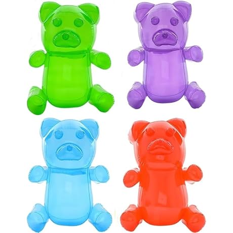 Gummy Bear Party Pals: Vibrant Inflatable Friends for Endless Fun