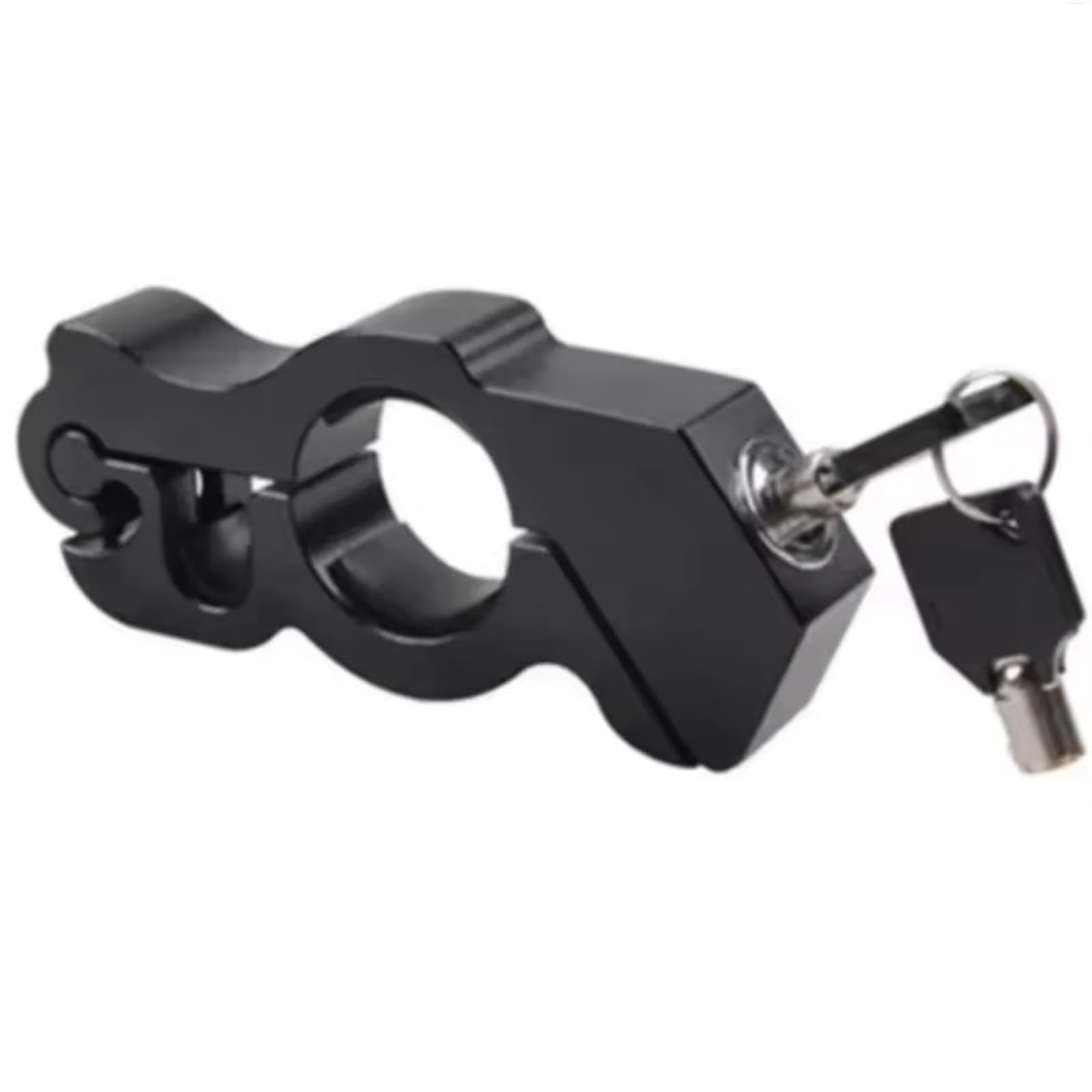 Motorcycle Handlebar Lock Motorcycle Brake Lever Locks Handlebar Lock Helmet Anti-Theft Vehicle Dirt Motorbike Lock Security(Black)