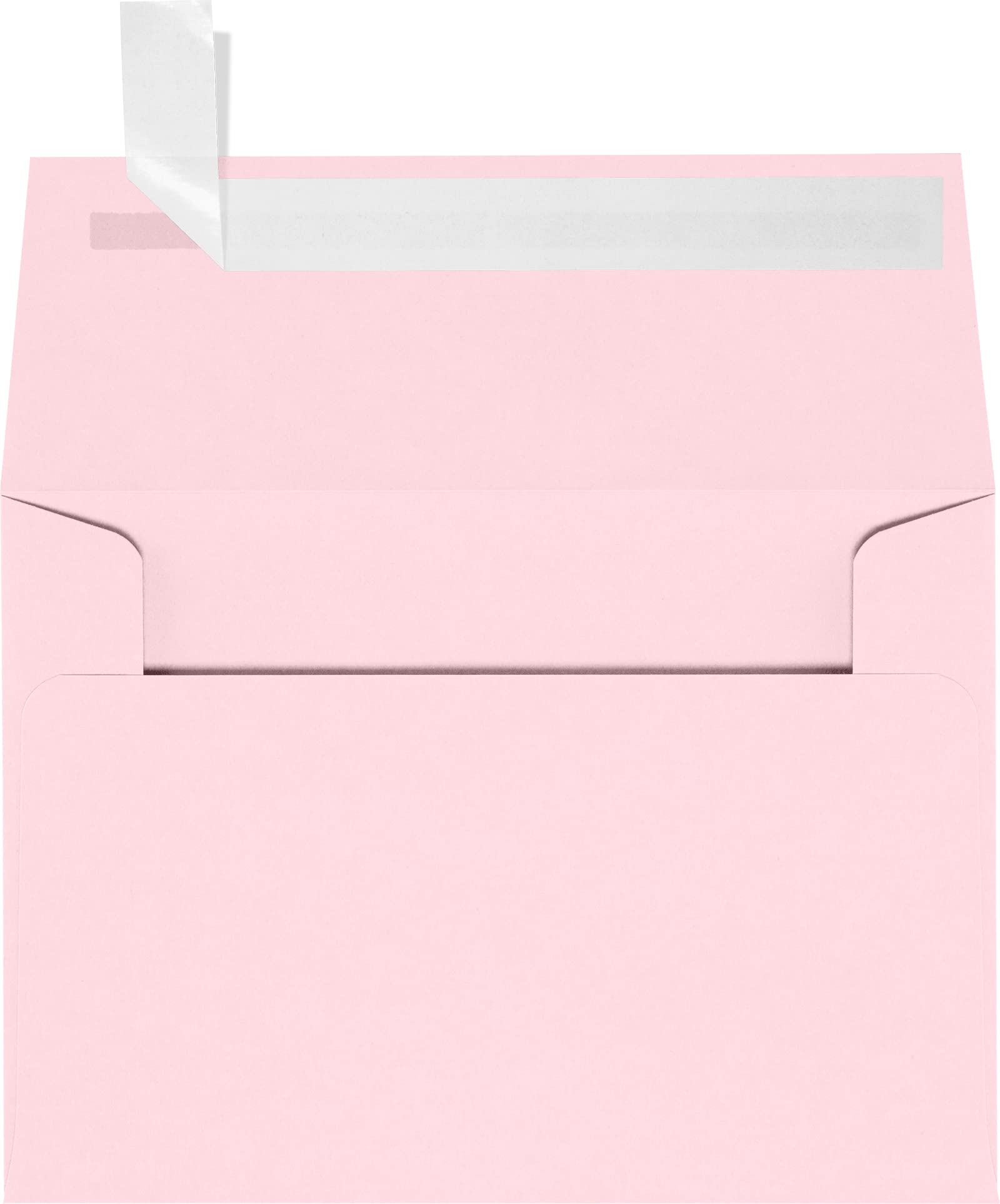 LUXPaper 4Bar A1 Invitation Envelopes | Peel & Press | 3 5/8" x 5 1/8" | Candy Pink | 80lb. Text | 1,000 Qty