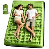 Lupulux Matelas de Camping pour 2 Personnes, 12 CM Portable Tapis de Matelas Autogonflant ...