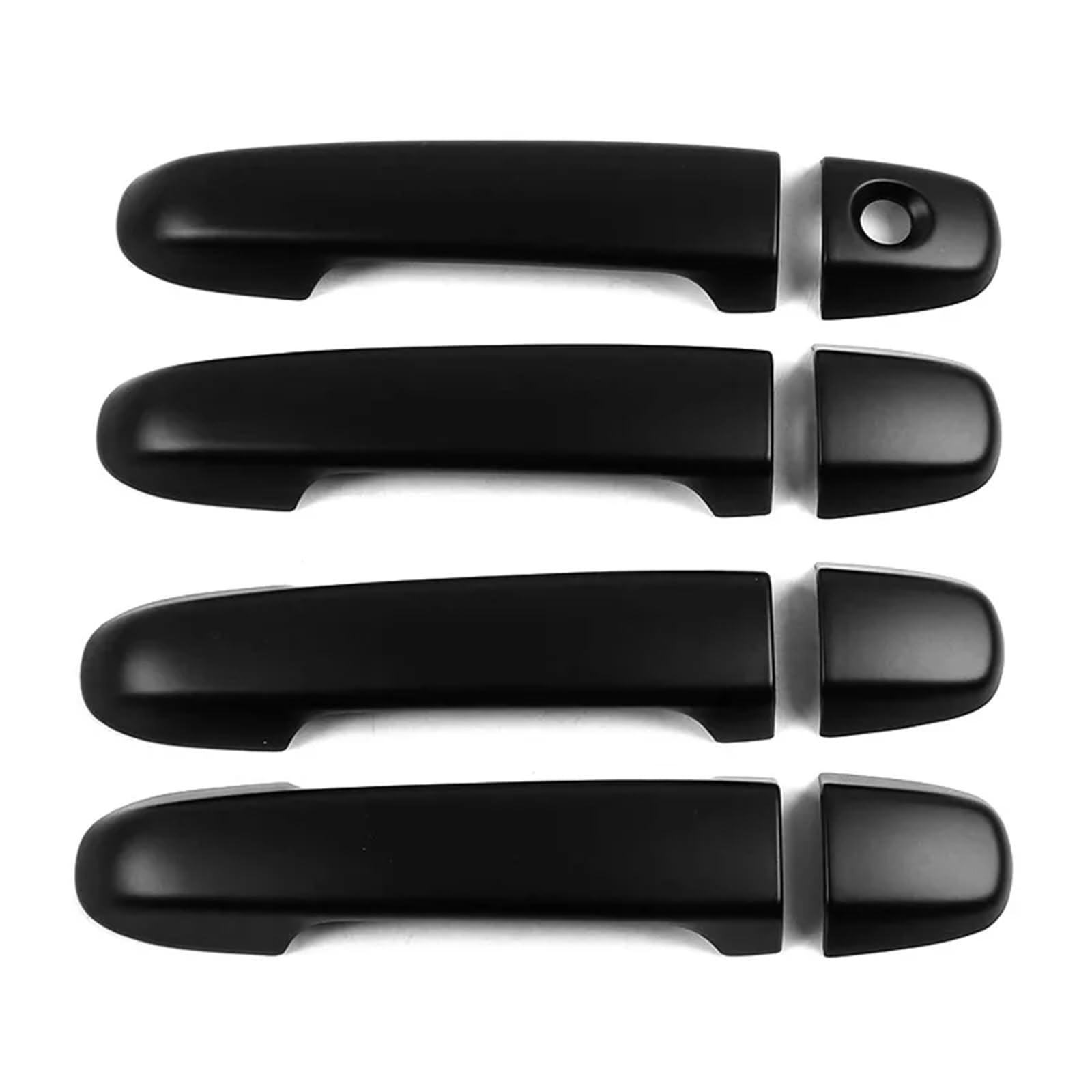 Bqwyedpl 1 Hole Dumb Black Fit For Subaru Fit For Forester 2019-2024 Door Handle Bowl Modification Accessories Car Door Latch Handle(1 Hole Dumb Black)