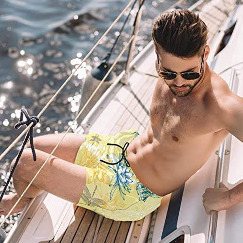 Maillots de bain hommes JDEZ papillon finitions soignées et séchage rapide - 2