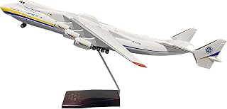 1:200 Scale Antonov AN-225 Mriya Model Aircraft Kit, 16.5 in Ukraine Painted Metal Die-Cast Model Jet Transport Aircraft Model Airplane Model Plane Gift