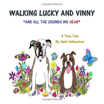 Paperback WALKING LUCKY AND VINNY Book